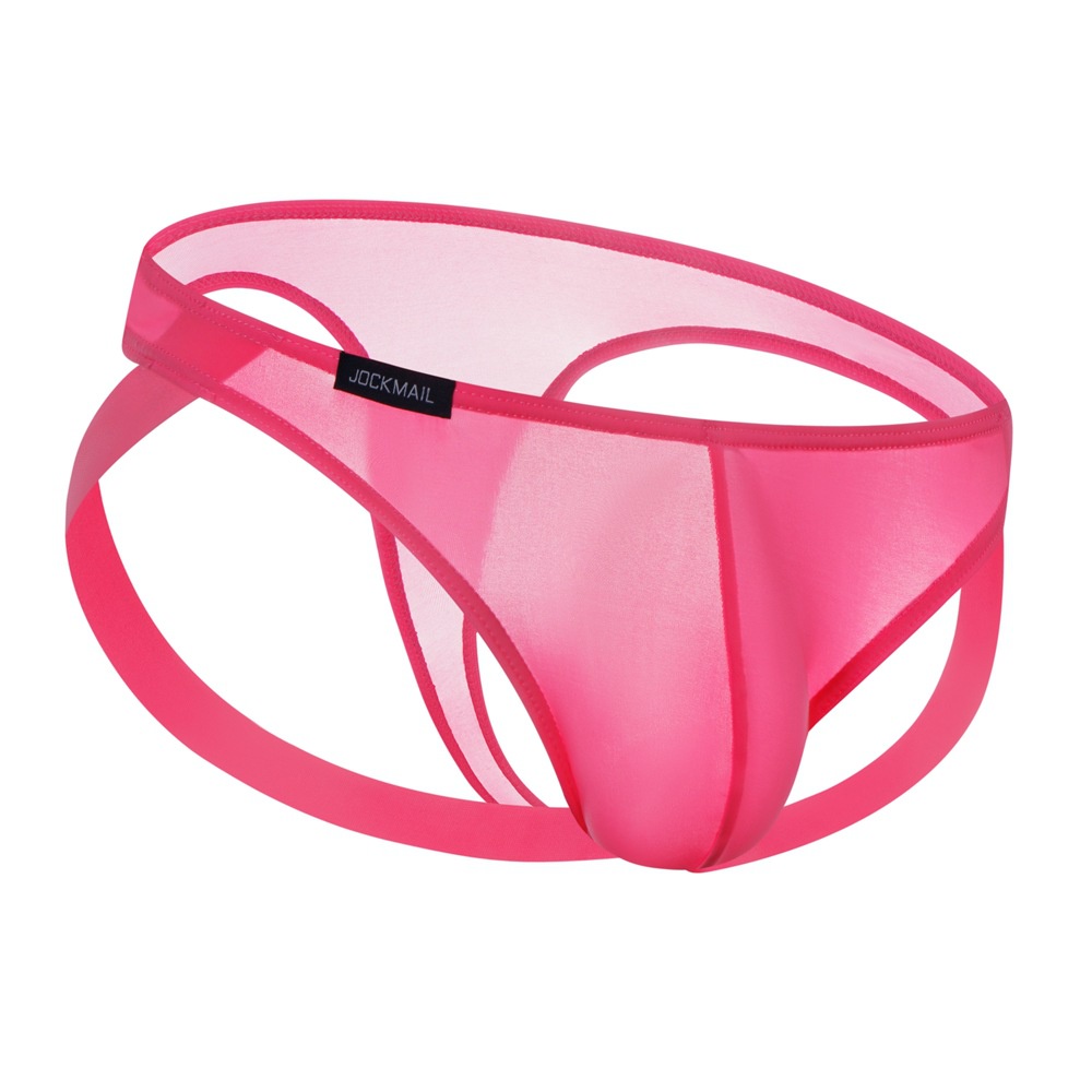 Jockmail Ice Silk Ultra Thin Translucent Sexy Men S Briefs Bikini