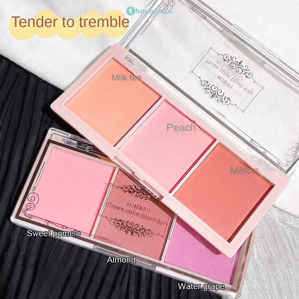 Brightening Blush Natural Color Rendering Nude Color System Make Up