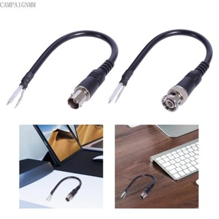 Camp BNC Pigtail Cable Male Female Coaxials Connectors 20cm Open Wire