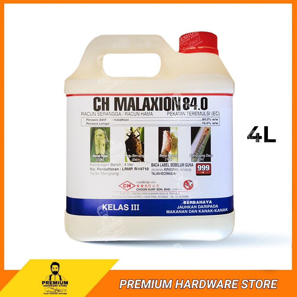 Ch Malaxion Liter Insecticide Malathion Racun Serangga Hama