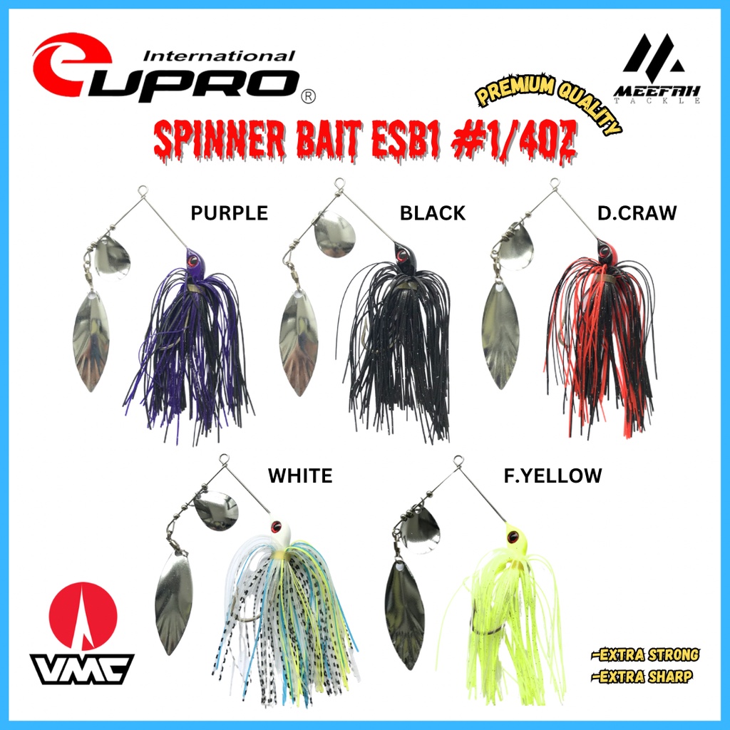 Eupro Vmc Spinner Bait Oz Esb Fishing Lure Spinner Bait Umpan