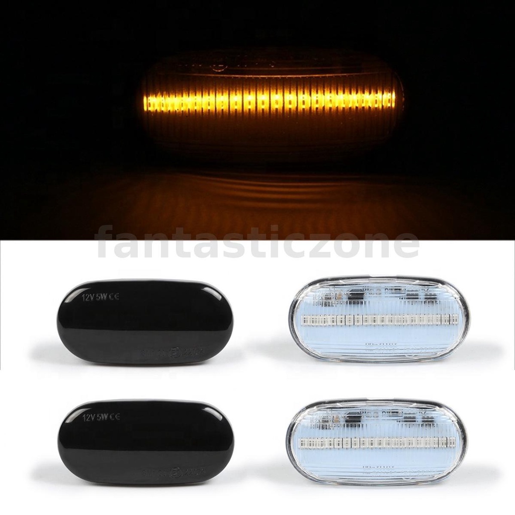 Pcs Dynamic Led Side Marker Flowing Turn Signal Lamp For Honda For