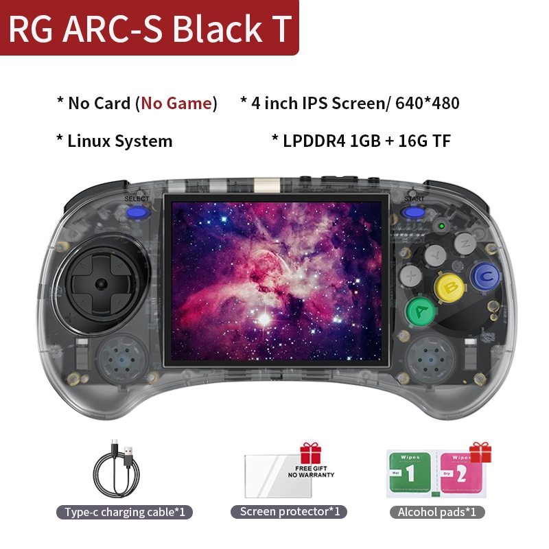 Anbernic Rg Arc D Arc S Handheld Game Console Six Button Design Ips