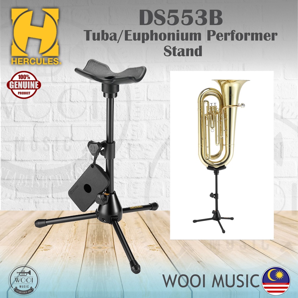 Hercules DS553B Tuba Euphonium Performer Stand Shopee Malaysia