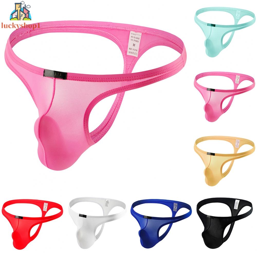 Soft Pouch Low Waist Bikini Thong Men S Sexy Lingerie Underwear Briefs