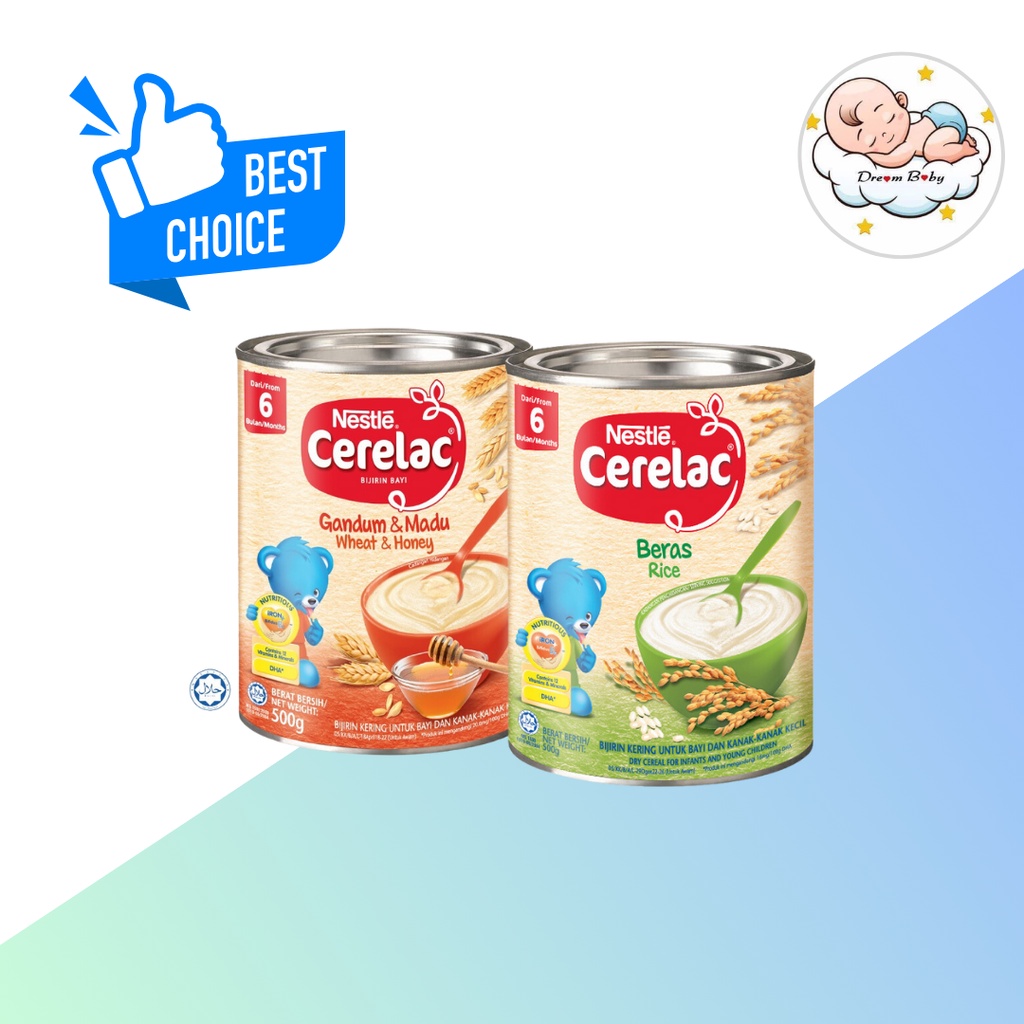 Nestle Cerelac Infant Cereals Rice Wheat Honey G Shopee Malaysia