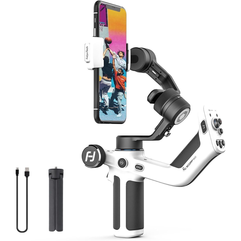 Feiyutech Scorp Mini P Axis Handheld Gimbal For Smartphone Payload