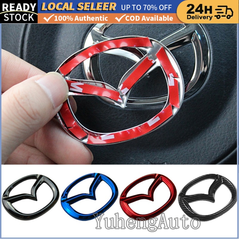 Mazda Steering Wheel Logo Emblem Sticker Decal For Mazda Cx Cx