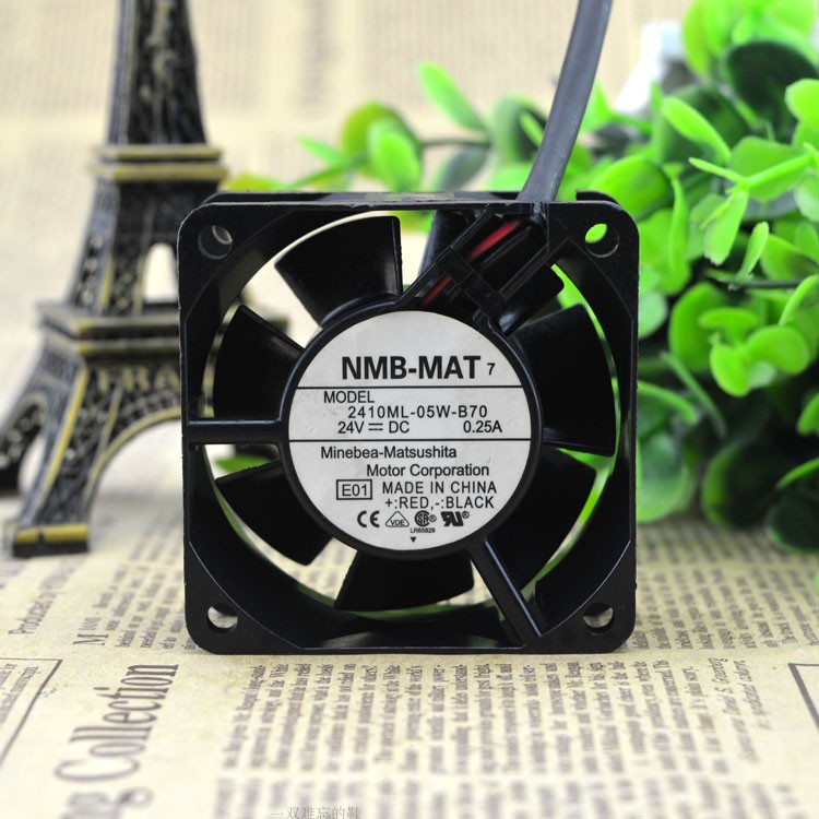 Original NMB MAT 2410ML 05W B40 B50 B60 B70 24V Inverter Fan 6cm