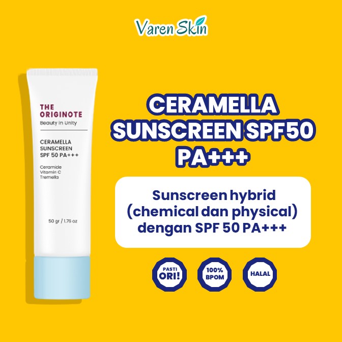 The ORIGINOTE Ceramella Sunscreen SPF50 PA Shopee Malaysia