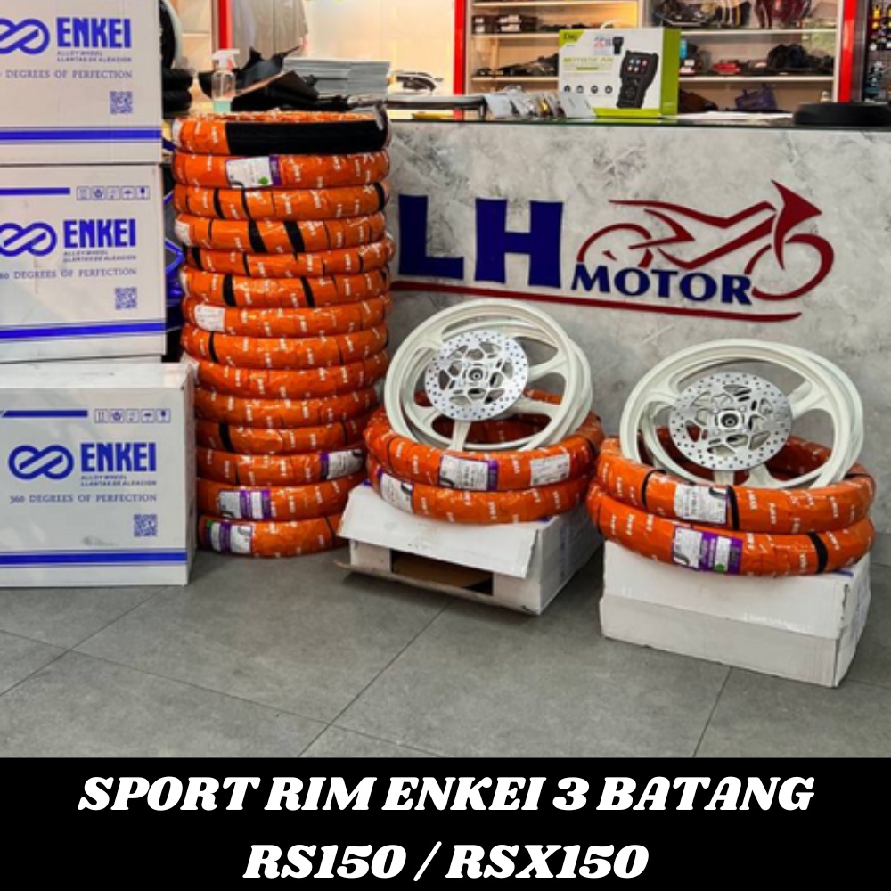 Rs Rsx Sport Rim Enkei Batang Sport Rim Rs Rsx Ready Stock