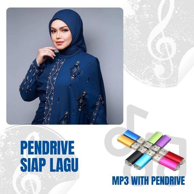 USB Pendrive Lagu MP3 KOLEKSI LAGU DATO SITI NURHALIZA Flash Drive