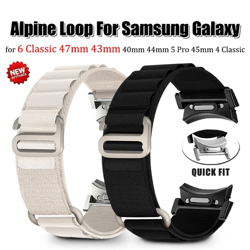 Quick Fit Alpine Loop Strap For Samsung Galaxy Watch 6 Classic 47mm