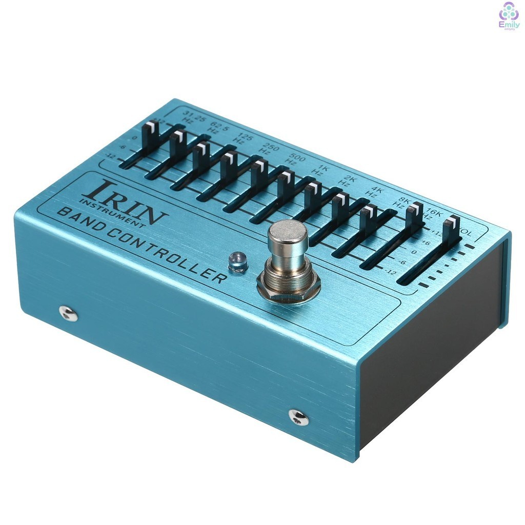 Irin Band Eq Guitar Effect Pedal Mini Guitar Equalizer With True