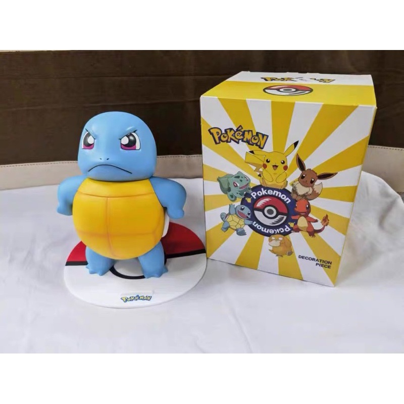 Pokemon Figures Pikachu Eevee Snorlax Squirtle Cubone Bulbasaur