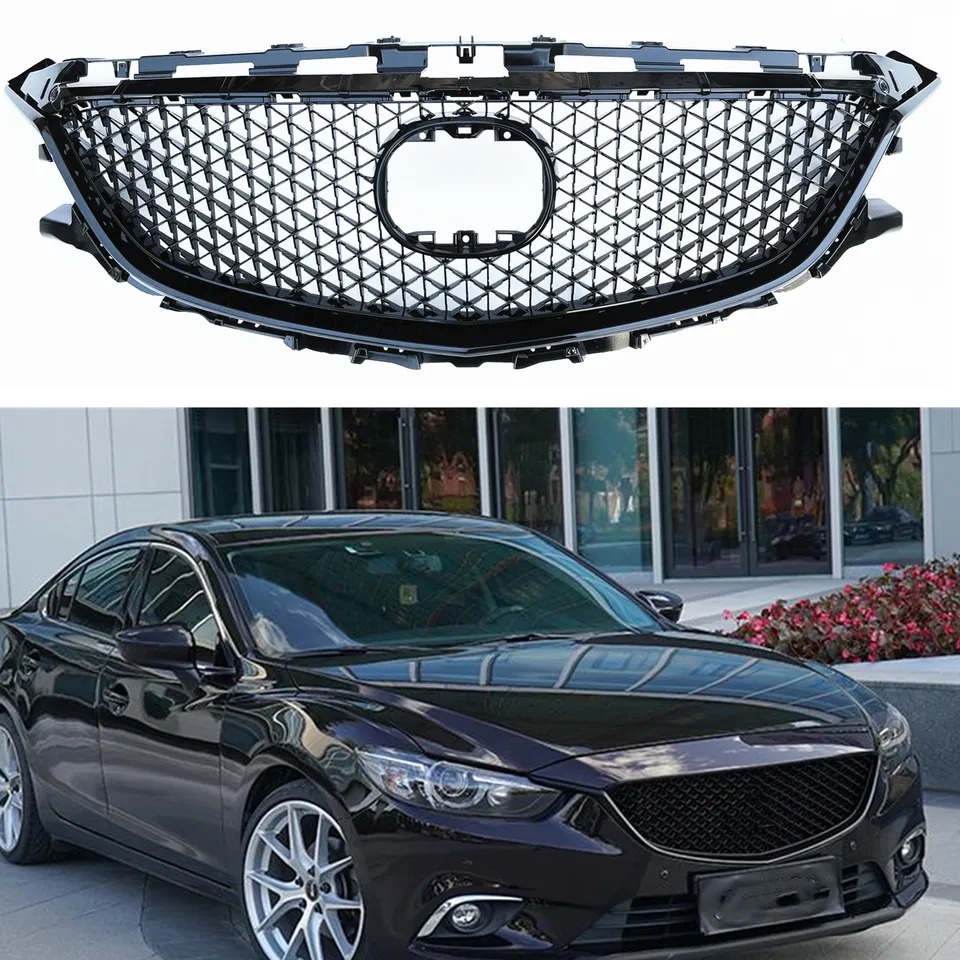 New Honeycomb Style Front Grille Racing Grills For Mazda