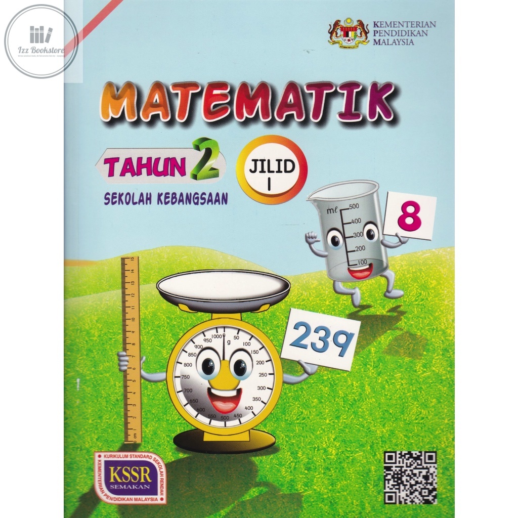 DBP Buku Teks Matematik Tahun 2 Jilid 1 Shopee Malaysia