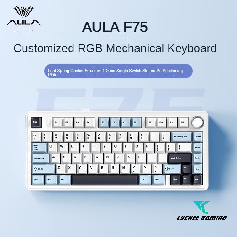 New Arrival Ready Stock Aula F Customized Mechanical Keyboard