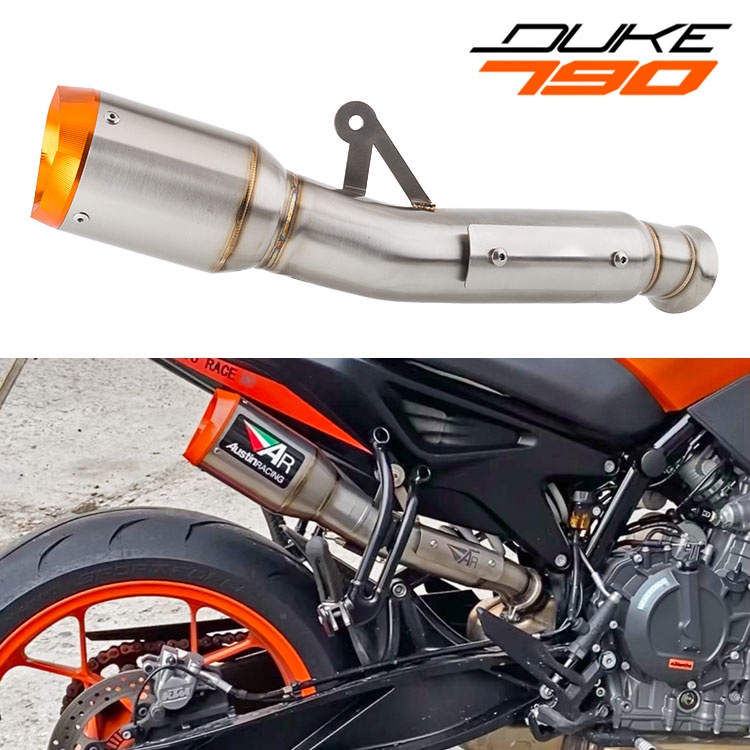 Motorcycle Modified Exhaust Pipe Suitable For Ktm Duke Exhaust Pipe