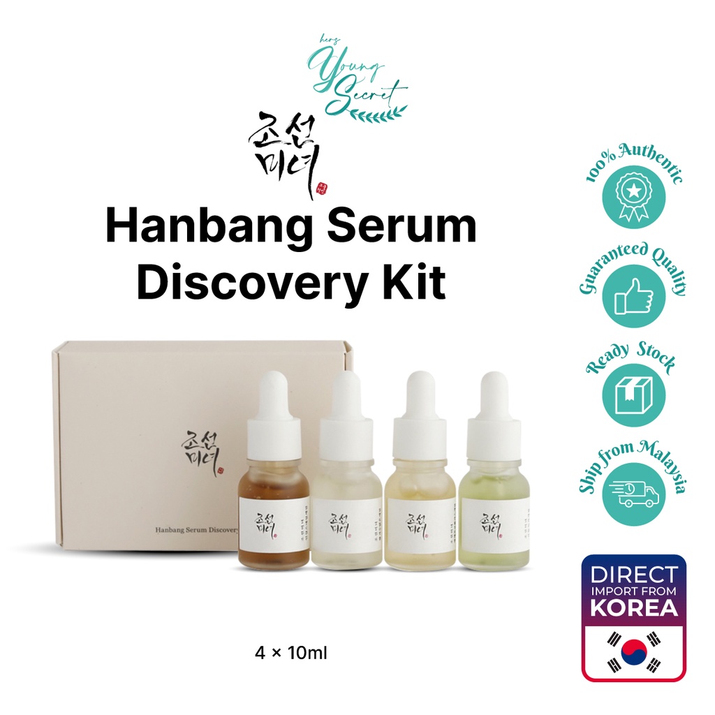 Beauty Of Joseon Hanbang Serum Discovery Kit 10ml X 4 Shopee Malaysia