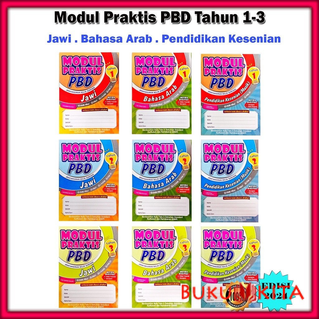 Buku Latihan Modul Praktis Pbd Tahun Edisi Jawi