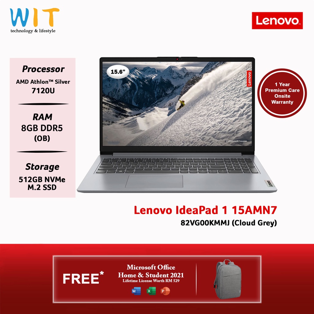 Lenovo Ideapad Amn Vg Kmmj Amd Athlon Silver U Gb Ram