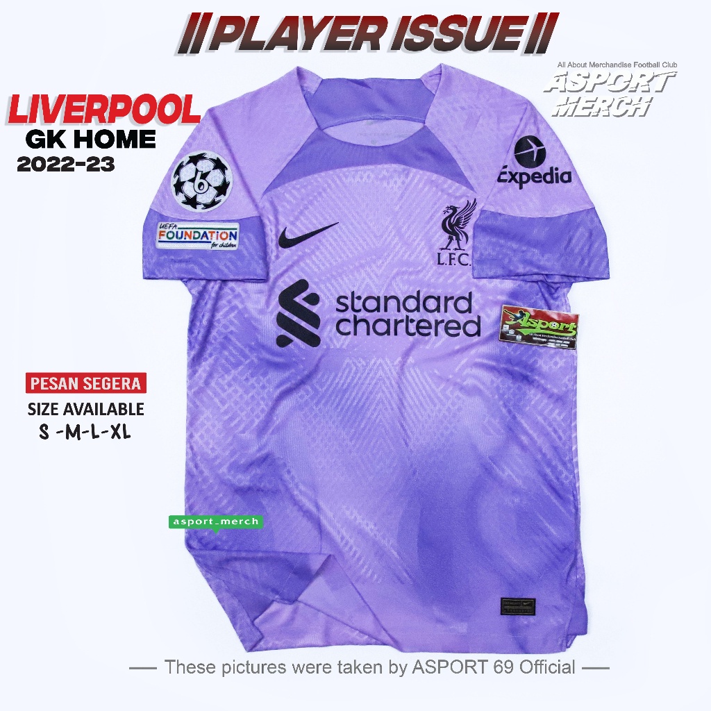 Jersey Lfc Goalkeeper Player Issue Jersey Liverpool Gk