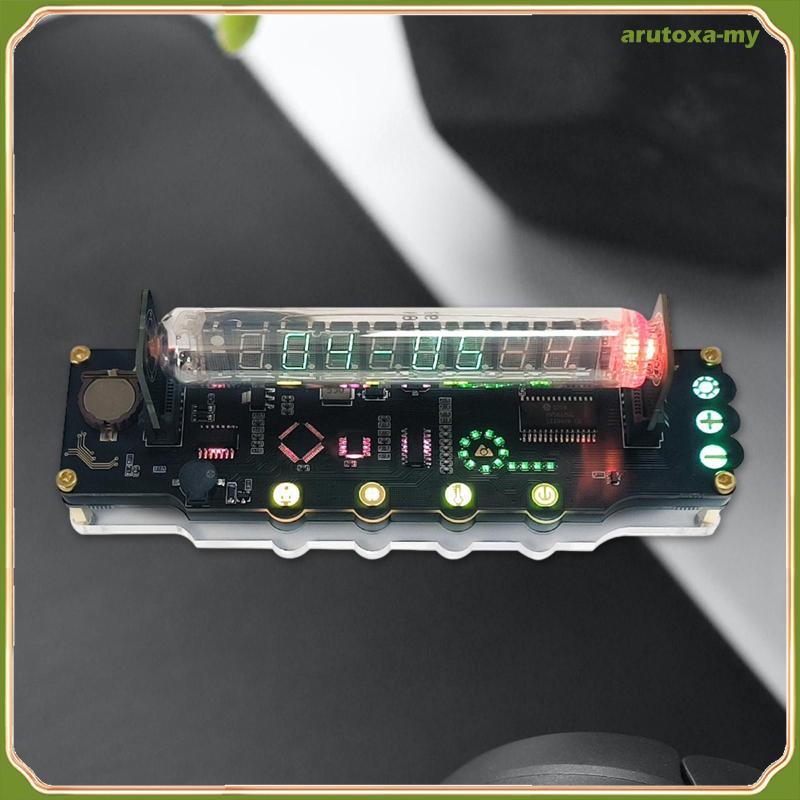 Arutoxamy Imitation Nixie Tube Clock Rgb Fluorescent Tube Clock For