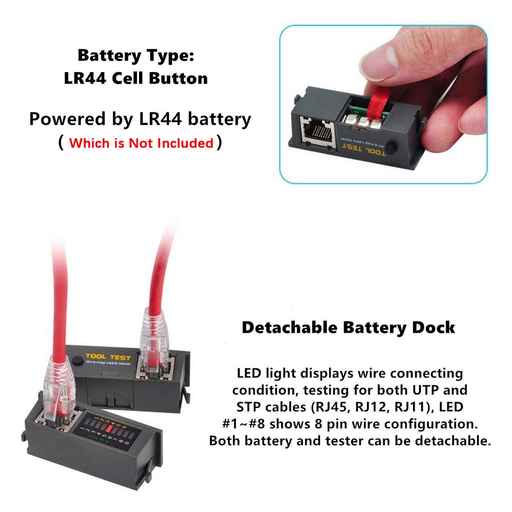 Zoerax All In One Cable Tester Crimper For Rj Rj Rj Modular