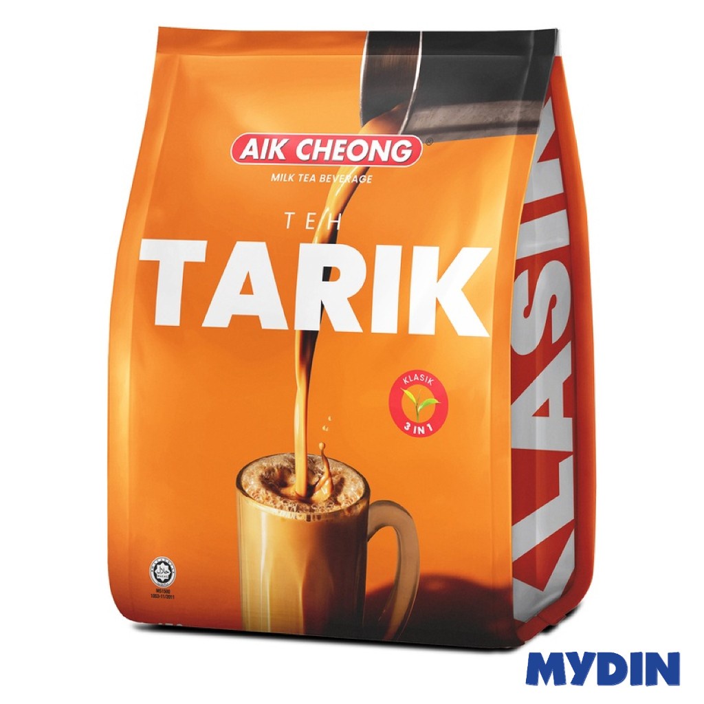 Aik Cheong Teh Tarik 3 In 1 Milk Tea Beverage 12 S X 38g Classic