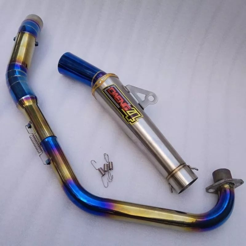 Daeng Sai 4 Conical Exhaust Open Pipe 1set Raider 150carb Fi Tmx 125