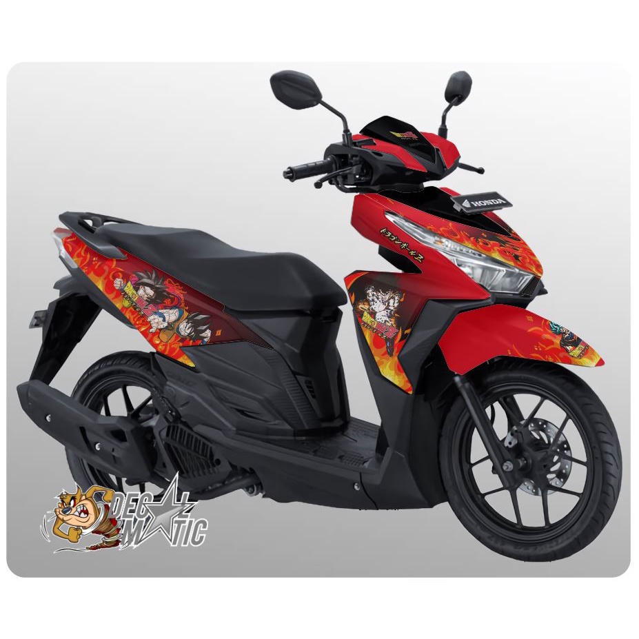 Sticker Decal Full Body Honda Vario Click Old New Dragon Ball