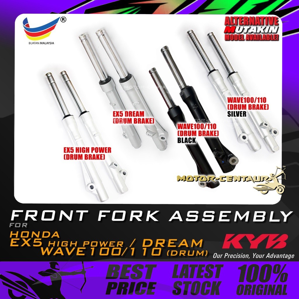 Kyb Kayaba Mutakin Front Fork Damper Comp Assy Honda Ex Dream High