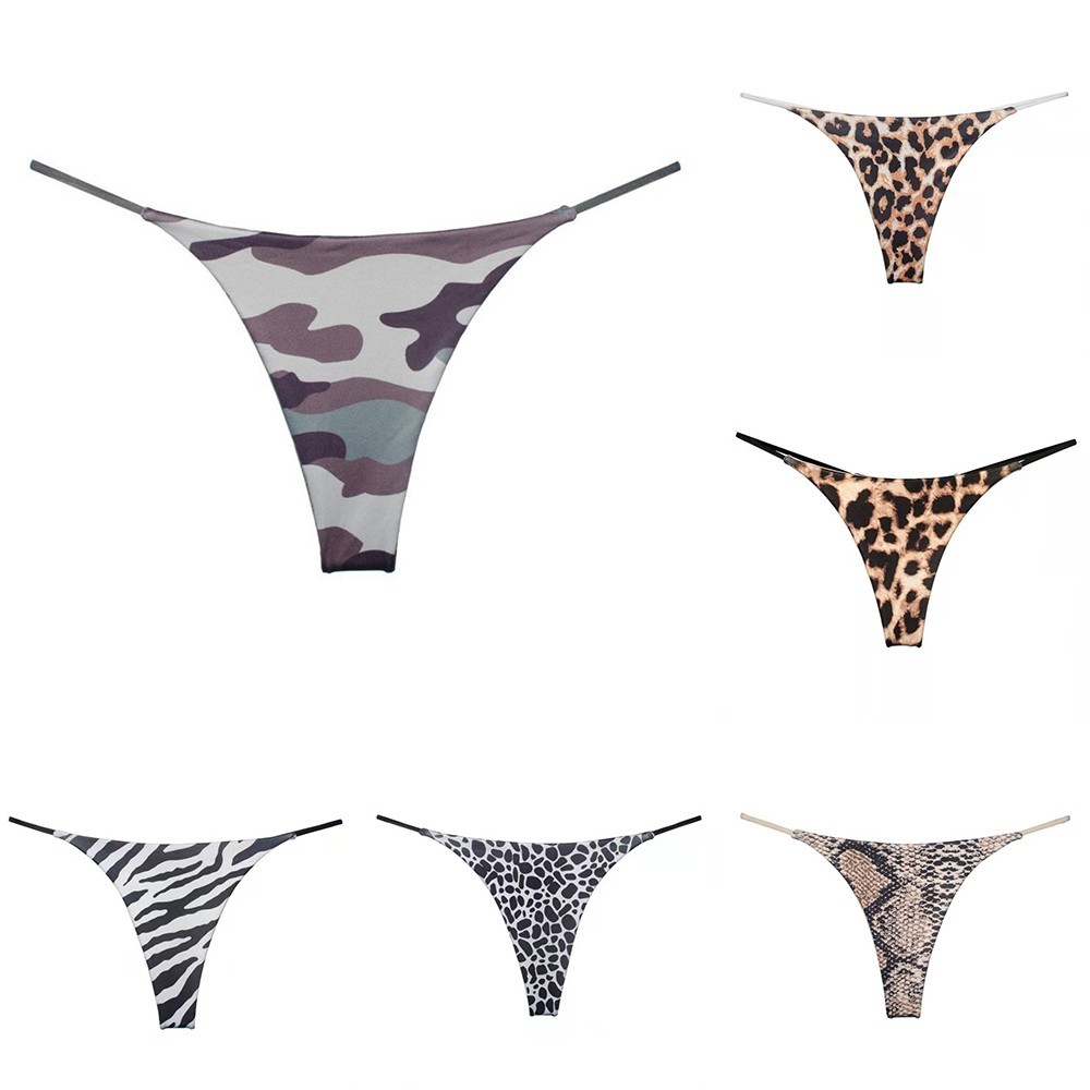 JTFY Women Sexy G String Bikini Thong Seamless Panties Lingerie