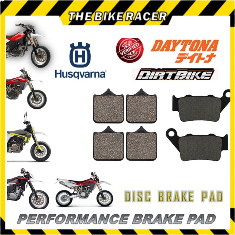 HUSQVARNA DISC BRAKE PADS SM 450R SM 610IE SMS 630 SRM 630 SM 701