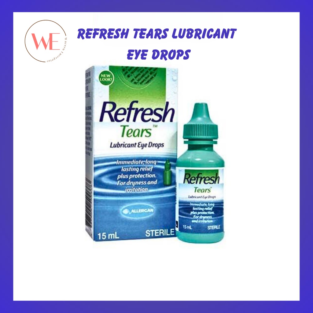 Refresh Tears Lubricant Eye Drops Ml Shopee Malaysia