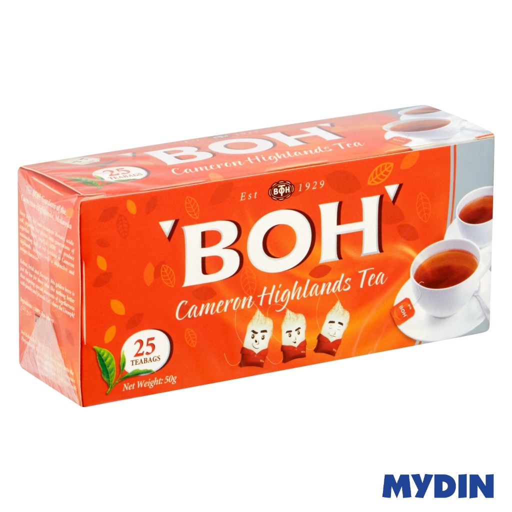 BOH Cameron Highlands Tea 2g X 25 Teabags Shopee Malaysia