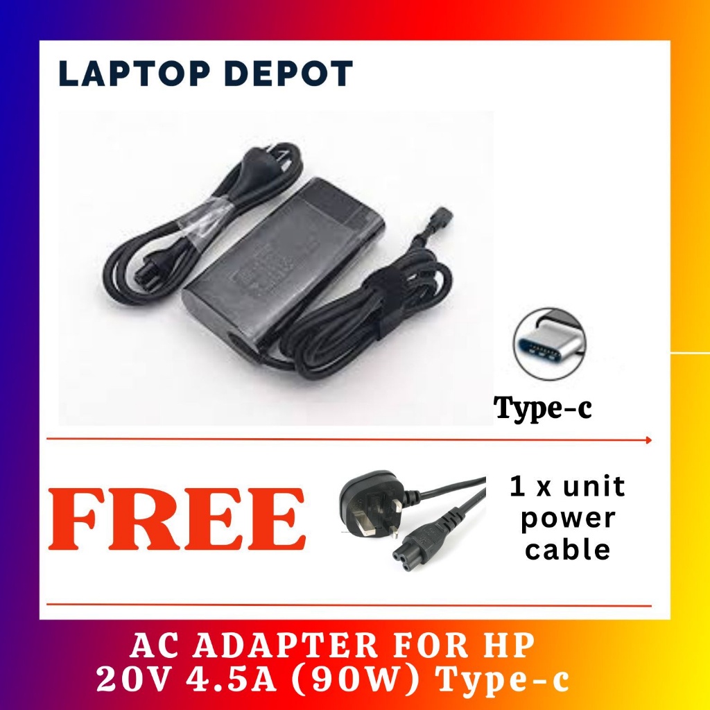 Hp V A W Usb C Type C Laptop Ac Adapter Charger For Hp Spectre