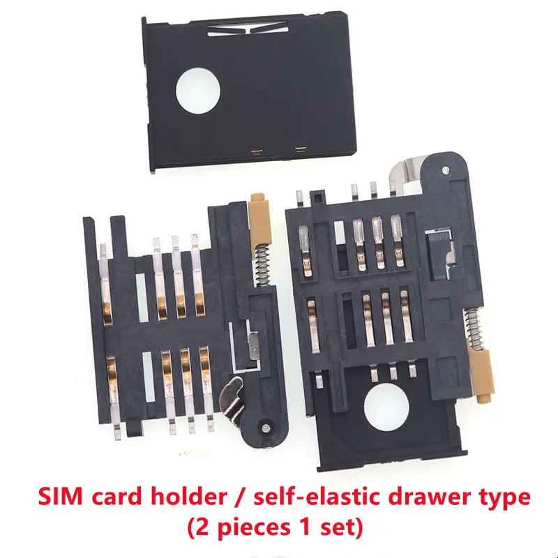 Pcs Sd Mini Tf Sim Nano Micro Card Holder Card Slot Size Long And