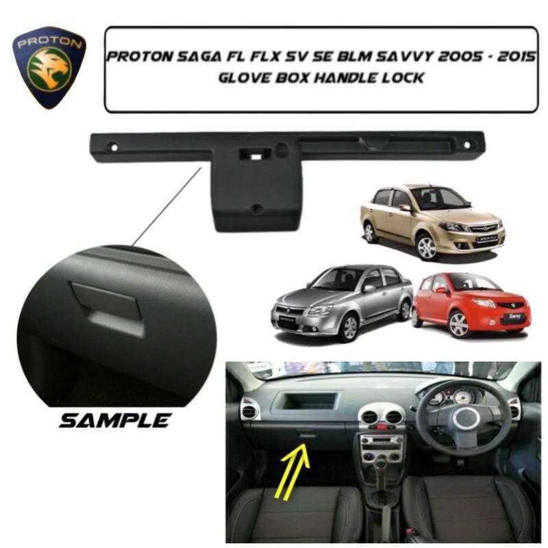 Proton Saga Blm Fl Flx Savvy Glove Box Lock Handle Dashboard