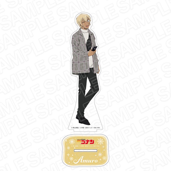 Model Standee Detective Conan Deka Acrylic Stand Toru Amuro Anime