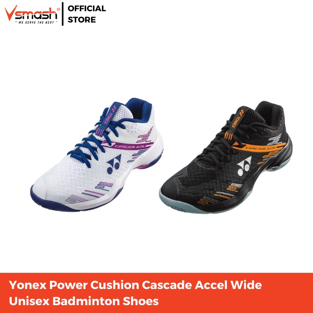 Yonex Power Cushion Cascade Accel Wide Unisex Badminton Shoes Shopee