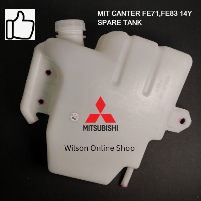 Taiwan Mitsubishi Canter Fe Fe Radiator Spare Tank Ganti Tangki Air