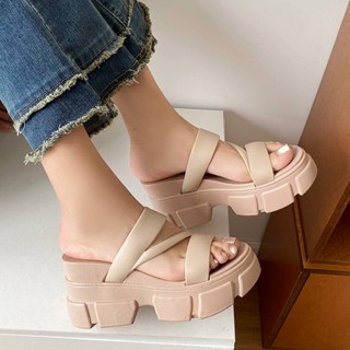 READY STOCK Thick Women S Sandal Kasut Wanita Casual Wedges Flip Flops