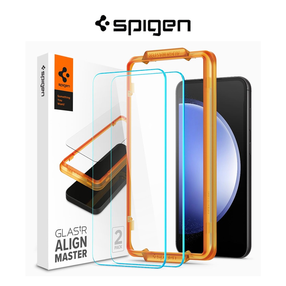 Pack Spigen Galaxy S Fe Screen Protector Alignmaster Glas Tr