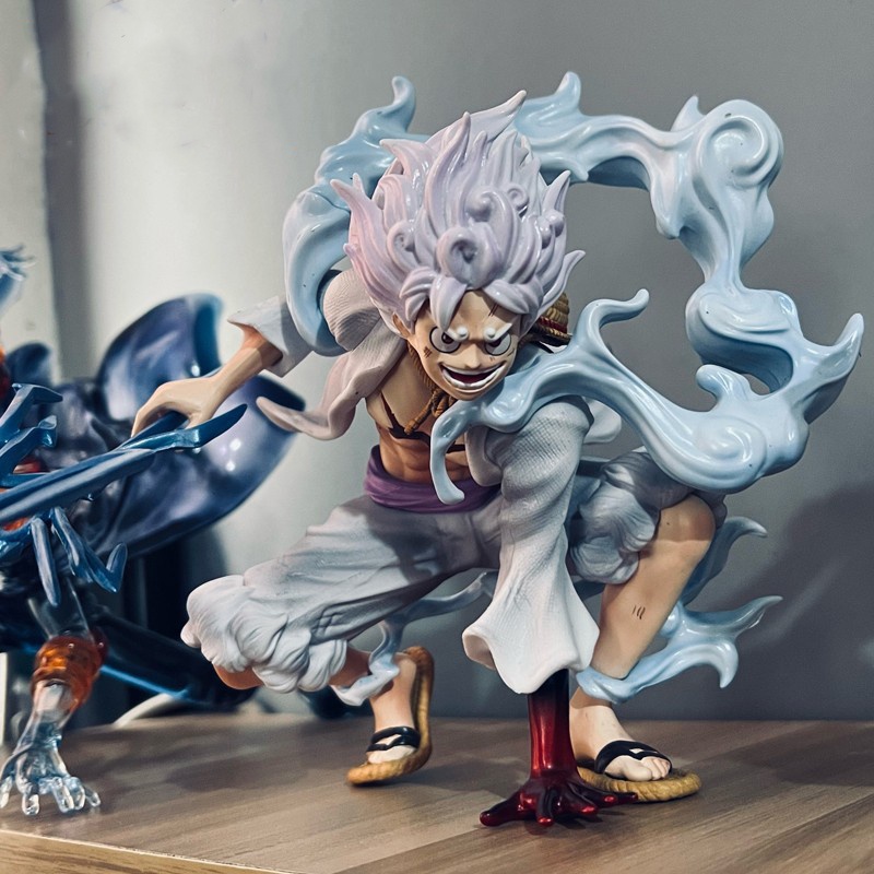 Cm One Piece Anime Figurine Lightning Luffy Gear Sun God Nikka