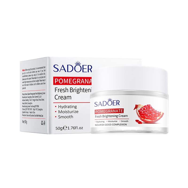 ROREC SADOER Pomegranate Fresh Brightening Hydrating Brightening Facial