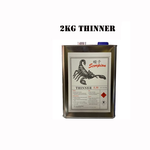 Scorpion Gp Thinner Kg Paint Thinner Minyak Tina Kg Packing