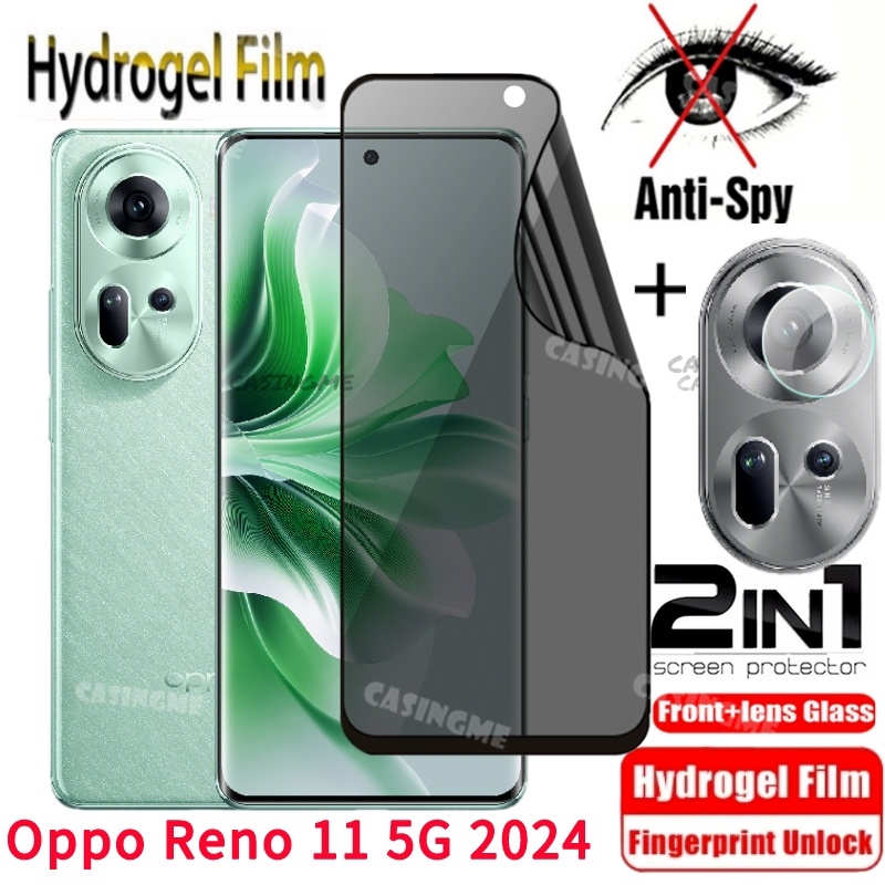 Oppo Reno G Soft Privacy Hydrogel Film Anti Spy Full Cover