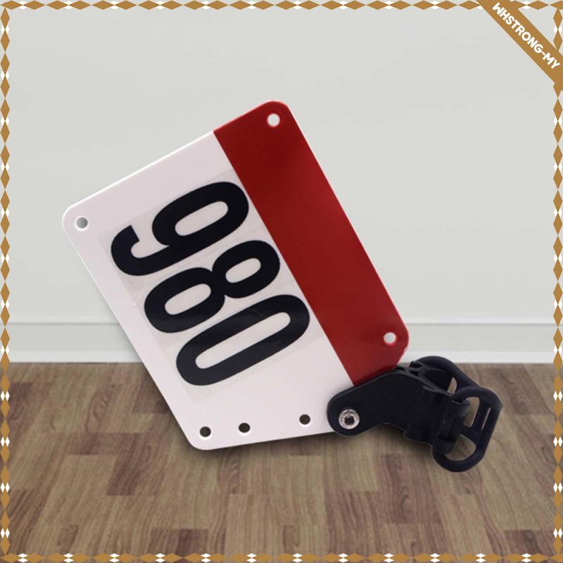 WhstrongMY Number Plate Holder Bike Racing Number Plate Holder With